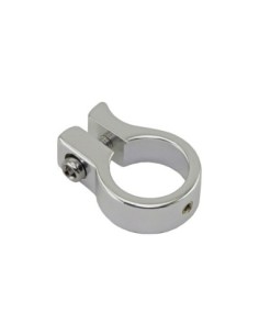 Alloy Seatpost Clamp Outer Diameter 25.4mm 322 Chrome.